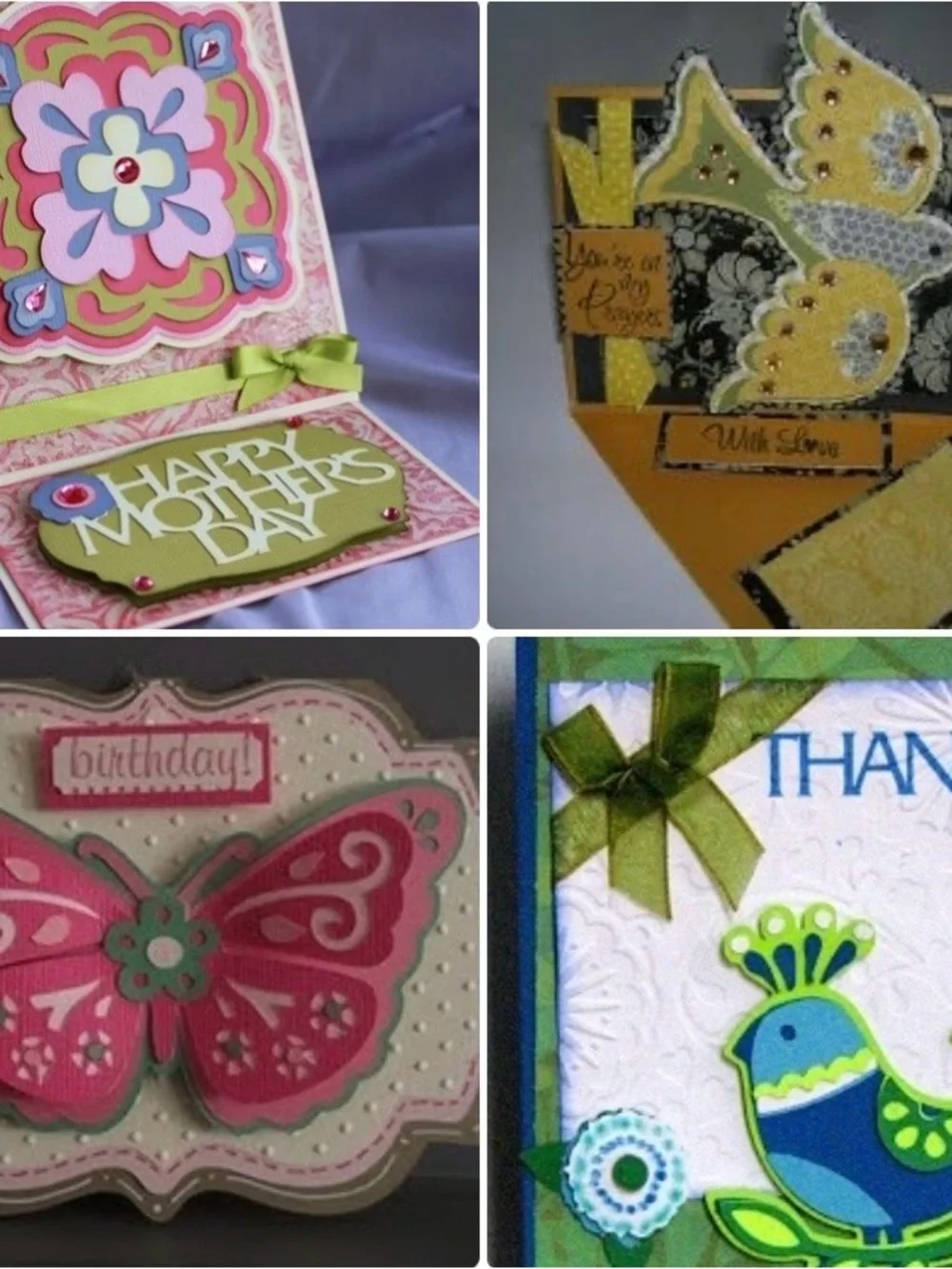 Cricut florals embellished